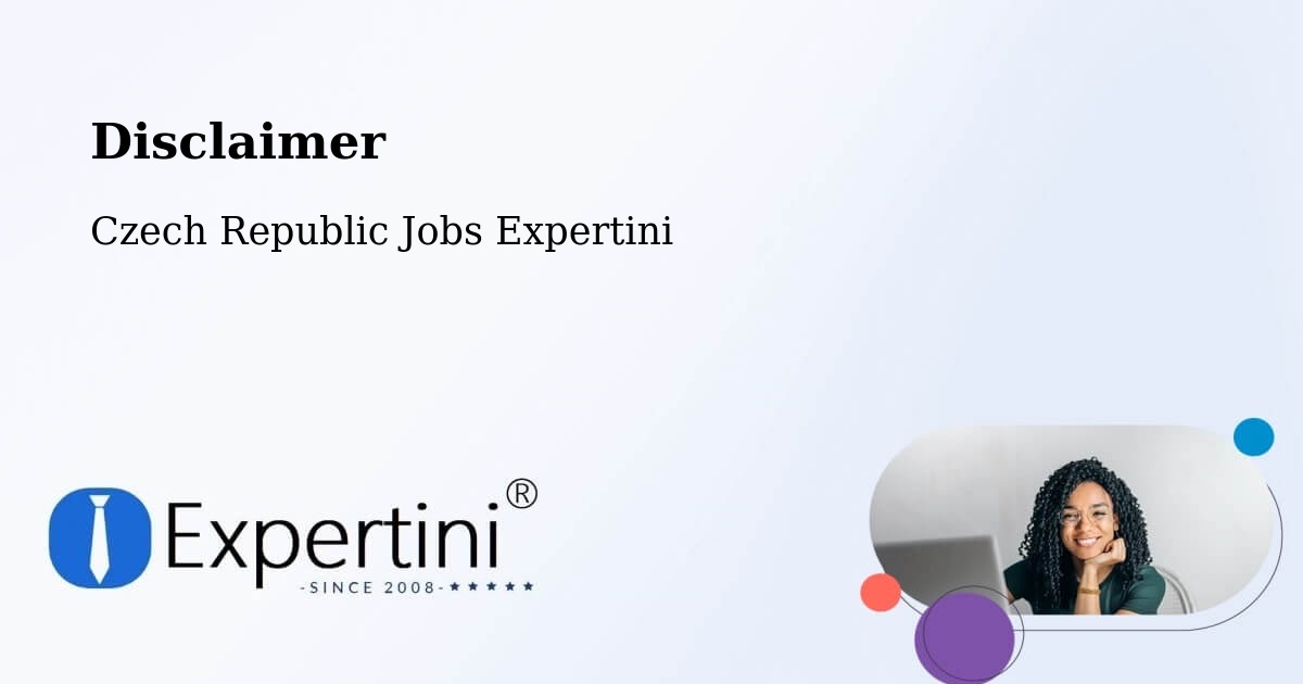 Disclaimer – Borek - Czech Republic Jobs Expertini
